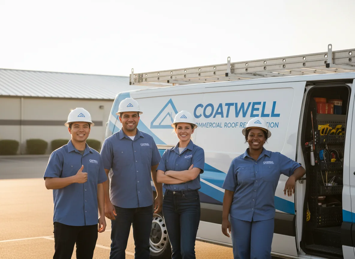 Commercial roof coating company in Farmingdale, ME